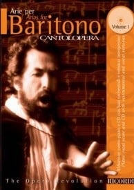 Cantolopera : Arias for Baritone 1 published by Ricordi (Book & CD)